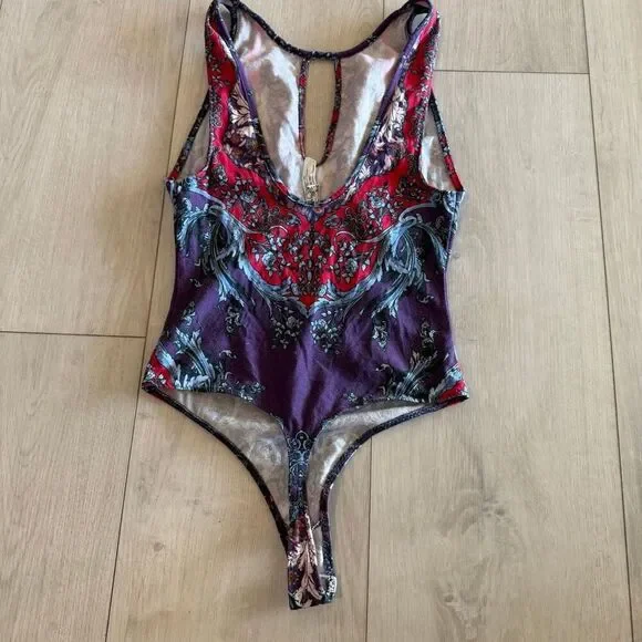 Free People All the Party Bodysuit - Size xs - Picture 4 of 8